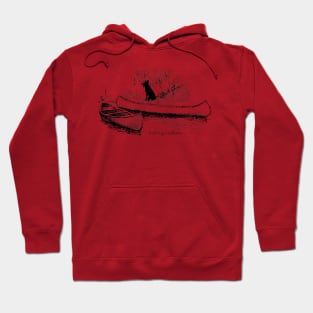 Canoe Dog Hoodie